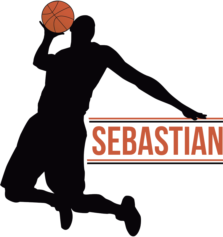 Basketbalový plagát s menom hráča - Tenstickers
