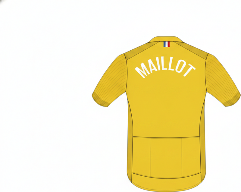 Cyklistický plagát Žltý "maillot" - Tenstickers