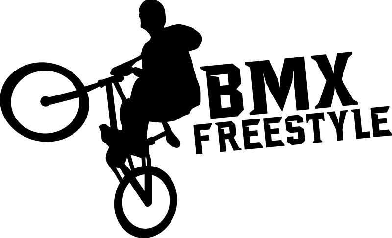 Cyklistický plagát bmx freestyle - Tenstickers