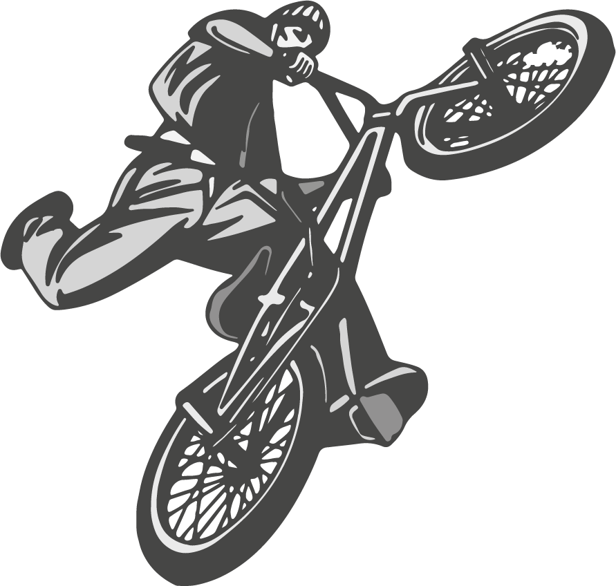 Cyklistický plagát na izbu pre mladých bikerov - Tenstickers