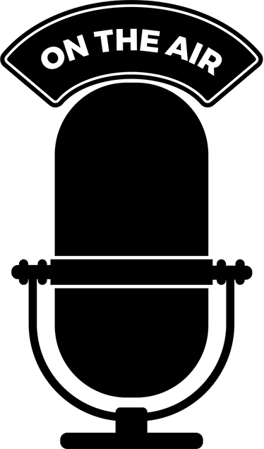 Historický plagát dekoratívne vinylové rádio - Tenstickers
