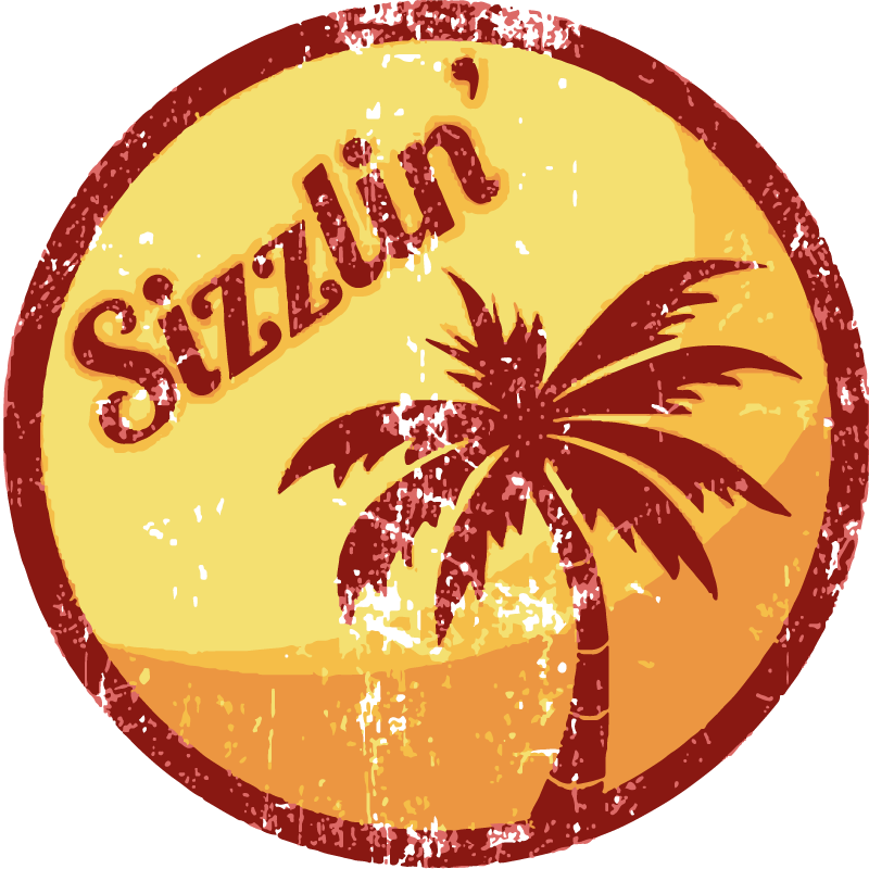 Historický plagát retro nálepka zo 70. rokov - Tenstickers