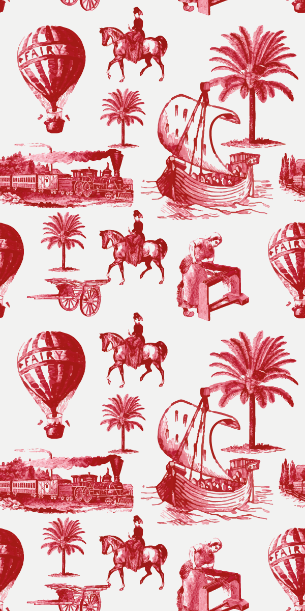Historický plagát francúzskych vintage balónov - Tenstickers