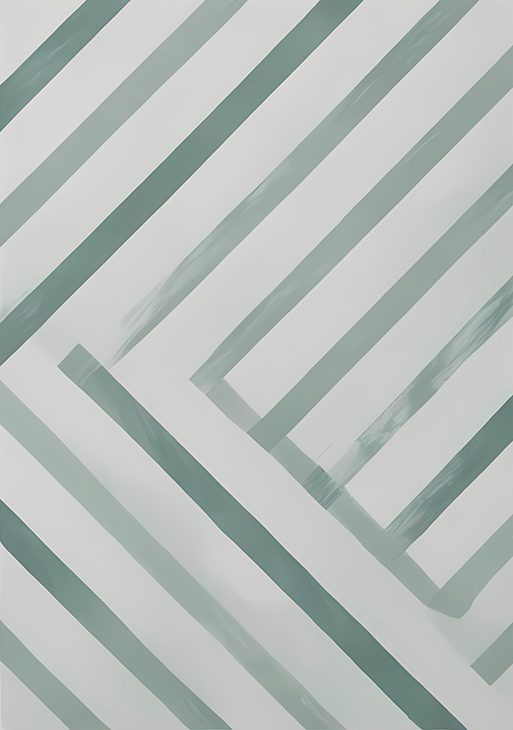Abstraktný poster s diagonálnymi pruhmi - Tenstickers