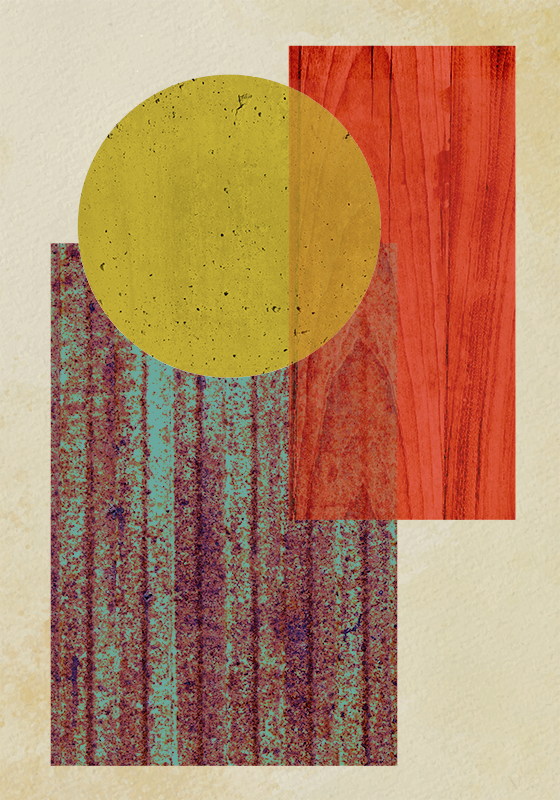 Plagátové umenie bauhaus geometria - Tenstickers