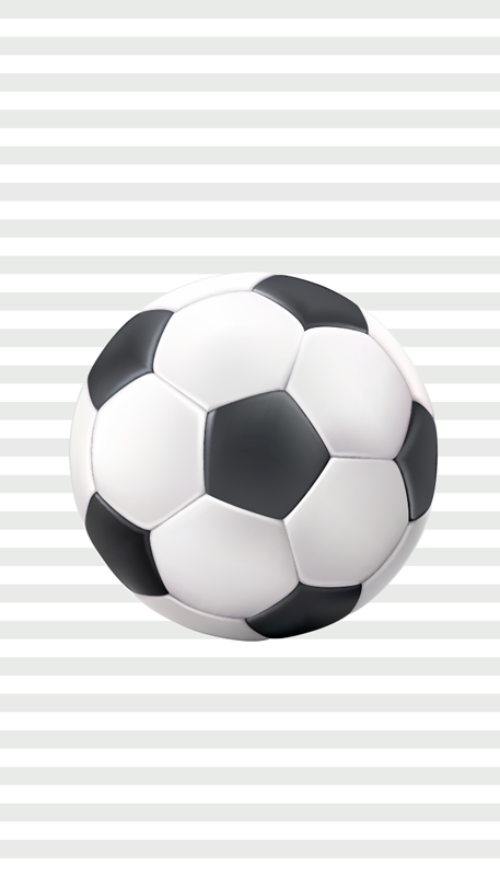 Futbalový plagát čierno-bielej lopty - Tenstickers