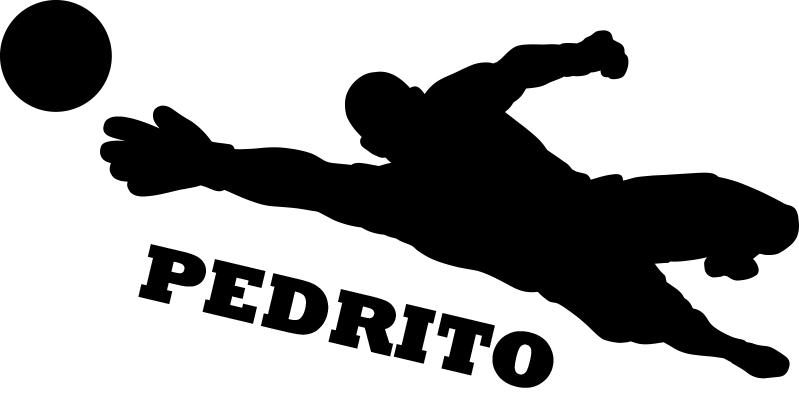 Futbalový plagát prispôsobiteľný vinylový brankár - Tenstickers