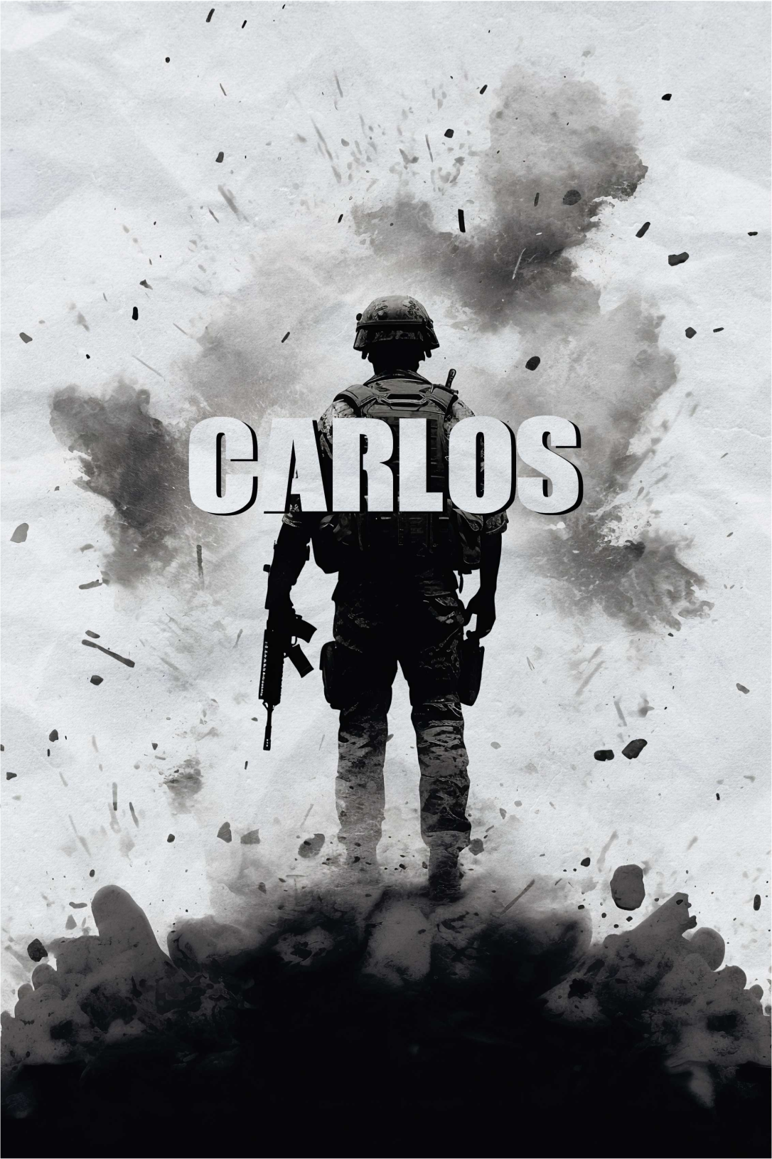 plagát do spálne pre mladých vojak - Tenstickers