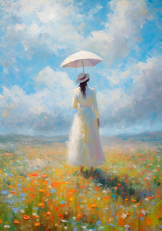 plagátové umenie printempsov impresionizmus - Tenstickers