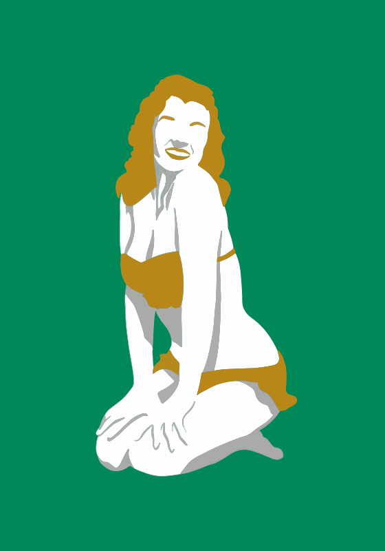 všetky plagáty pin-up filmovej hviezdy z 50. Rokov - Tenstickers