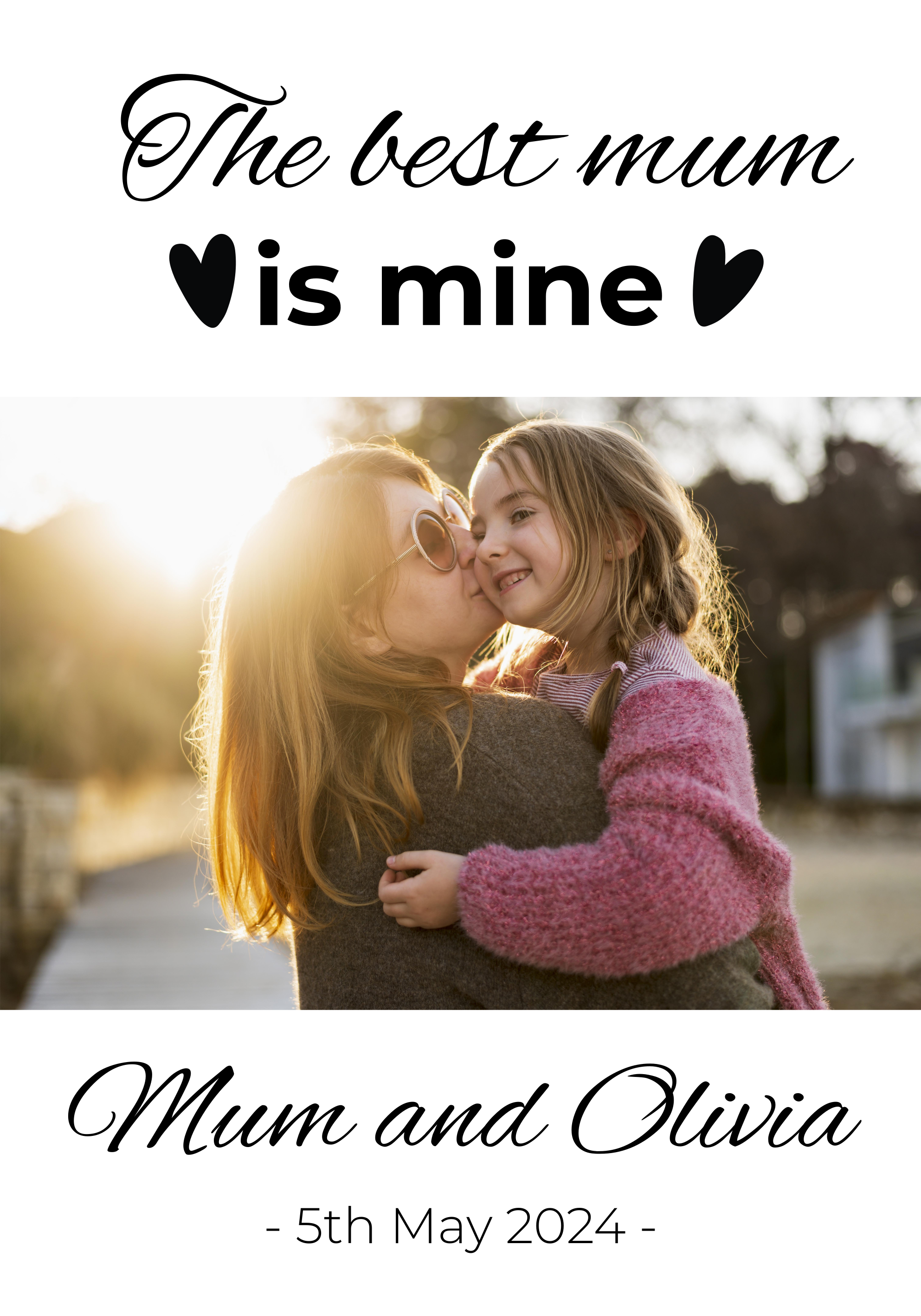 plagát na izbu najlepšia mama - Tenstickers