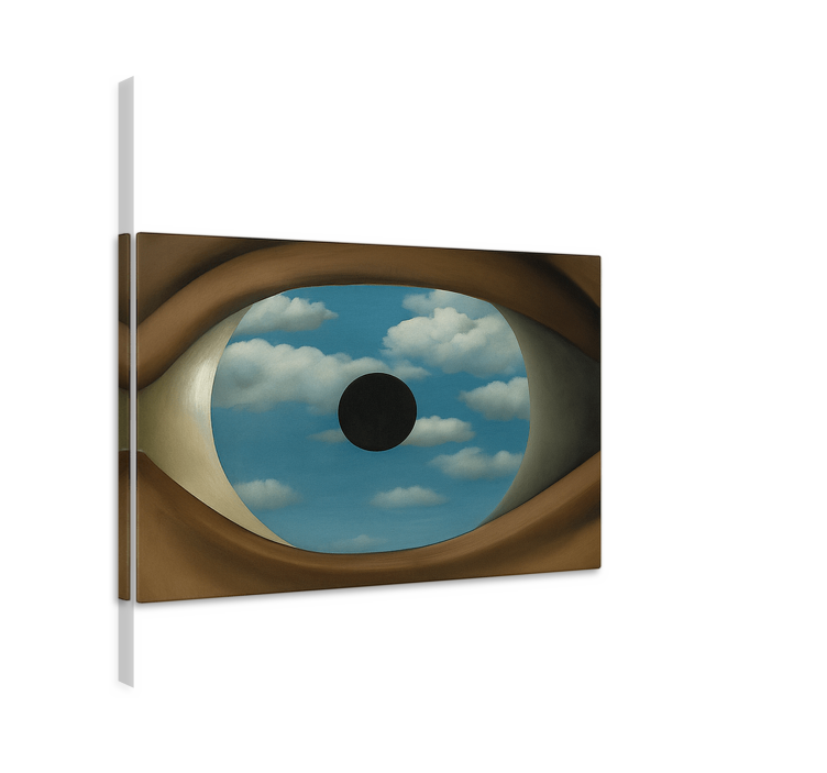 umelecký obraz falošné zrkadlo - Tenstickers