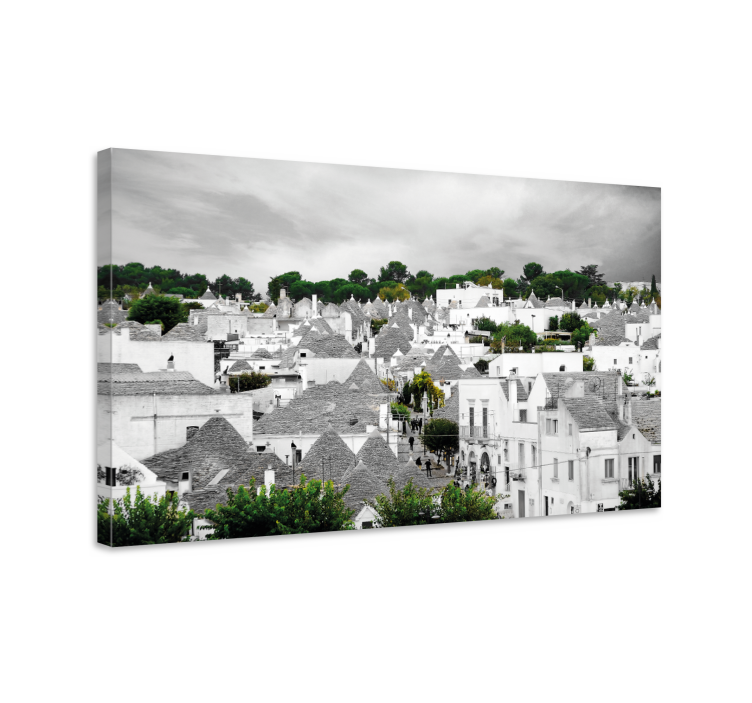 Alberobello trulli city plagáty - Tenstickers