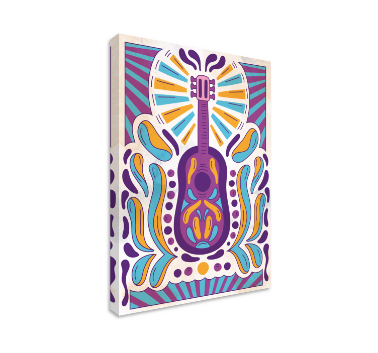 Hudobné motívy plátno umenie - Tenstickers