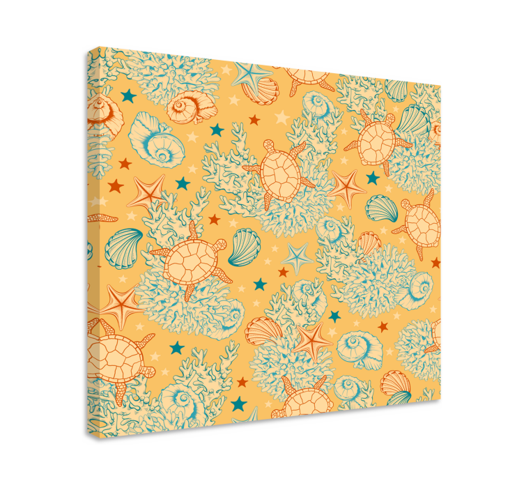 Obraz more s motívom morskej korytnačky - Tenstickers