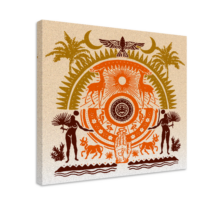 Obraz budha duchovná prírodná scenéria - Tenstickers