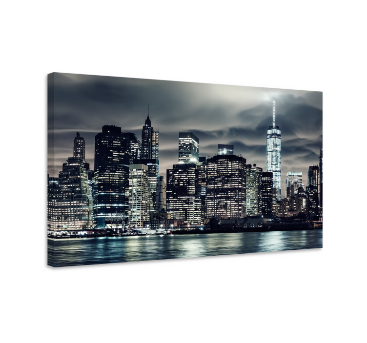 New york v noci city canvas prints - Tenstickers