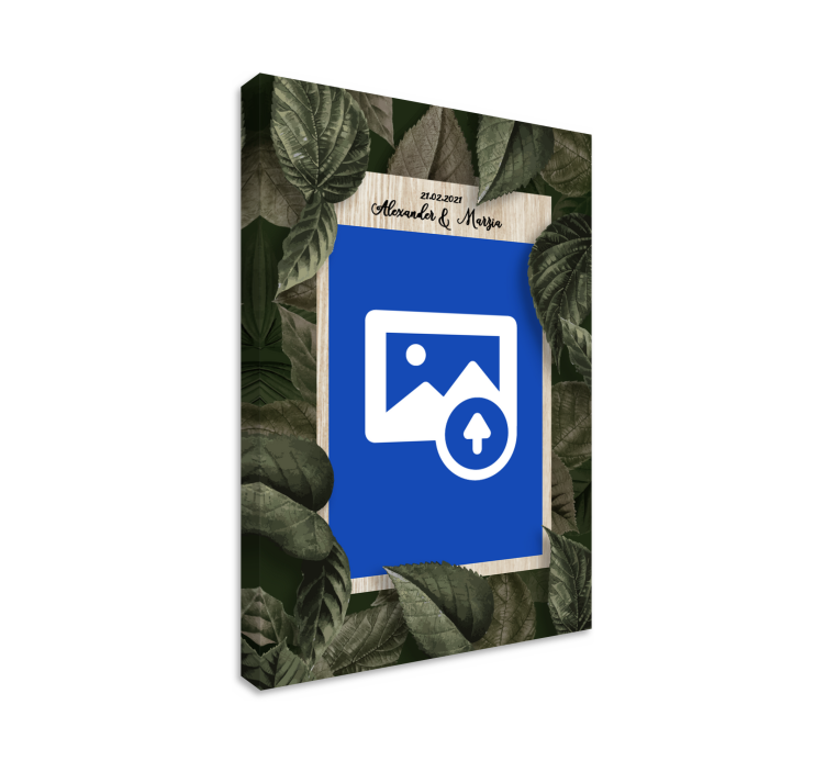 obraz postavy svadobné ruky a kytice - Tenstickers