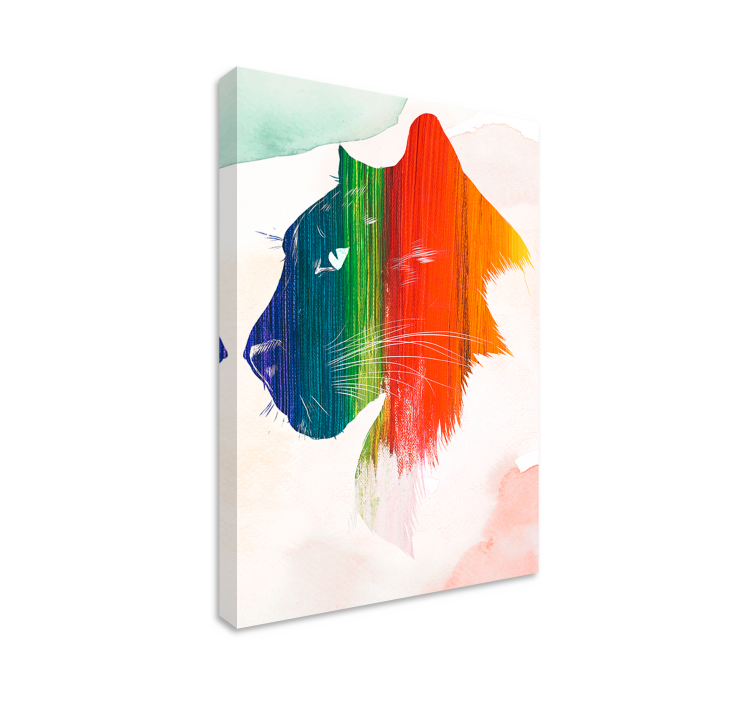 Panter print zvieracie obrazy na stenu - Tenstickers