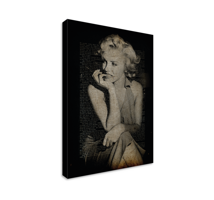 Retro obrazy na stenu marlyn monroe umenie - Tenstickers