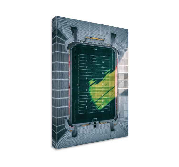 obraz na stenu šport letecký pohľad na štadión - Tenstickers