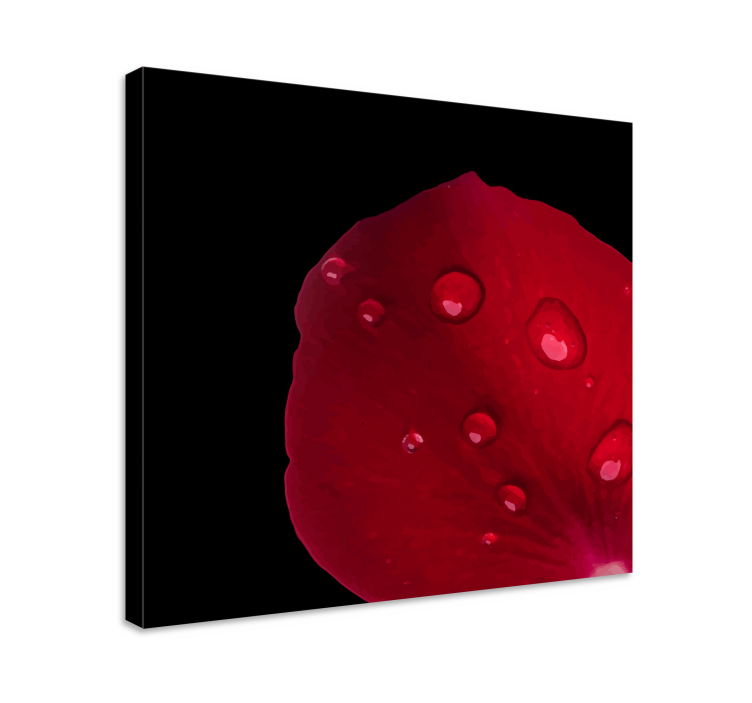 Obraz na stenu rastliny detail ružových lupienkov - Tenstickers