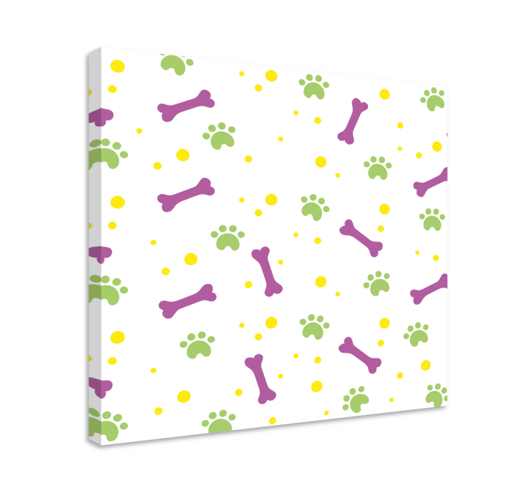 Obraz psov žiarivé stopy labiek - Tenstickers