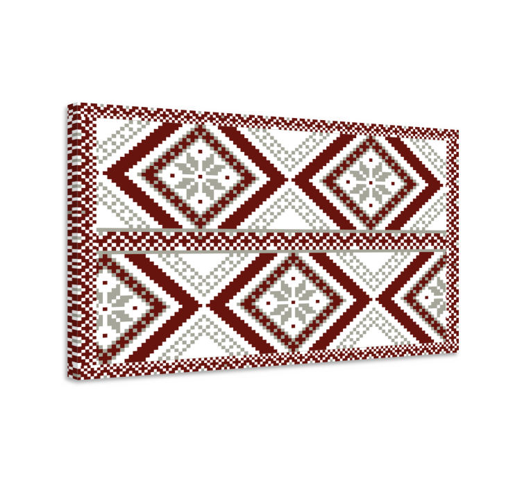 Moderný obraz geometrického diamantového konceptu - Tenstickers