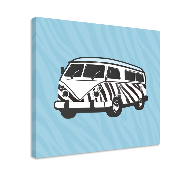 Iný obraz s rasltinami retro karavan - Tenstickers