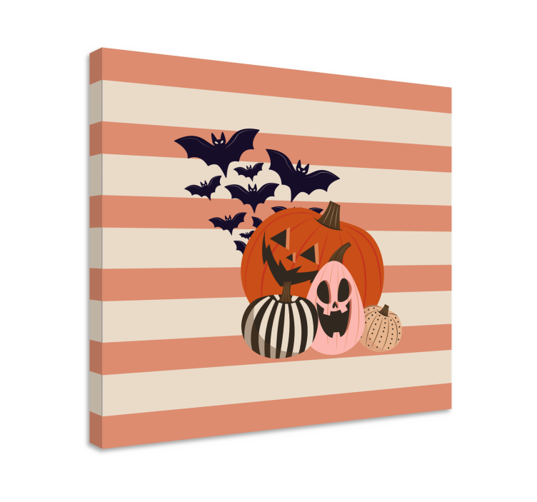 Obraz na stenu šport halloween zber tekvír - Tenstickers