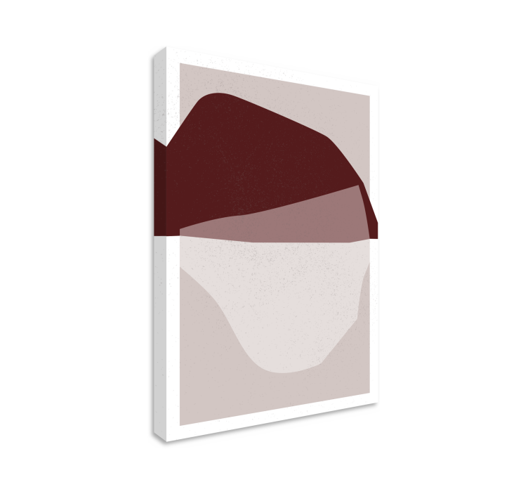 Moderný obraz fúzia abstraktných tvarov - Tenstickers