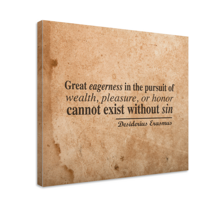 Obraz citáty túžba a bohatstvo - Tenstickers