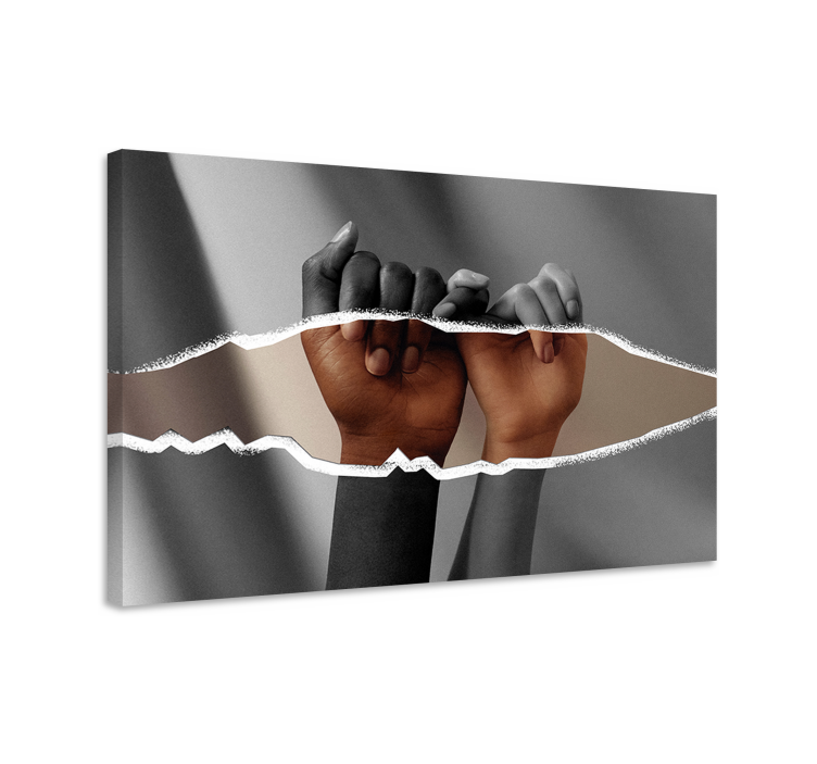 Obraz postavy s rukami spolu - Tenstickers