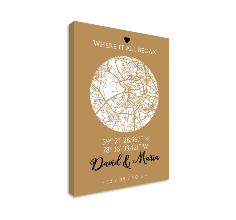 Obraz na stenu kde všetko začalo - Tenstickers