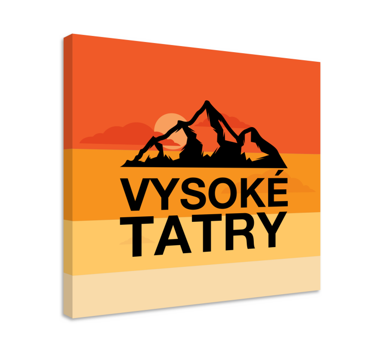 Obraz na stenu Vysoké tatry - Tenstickers