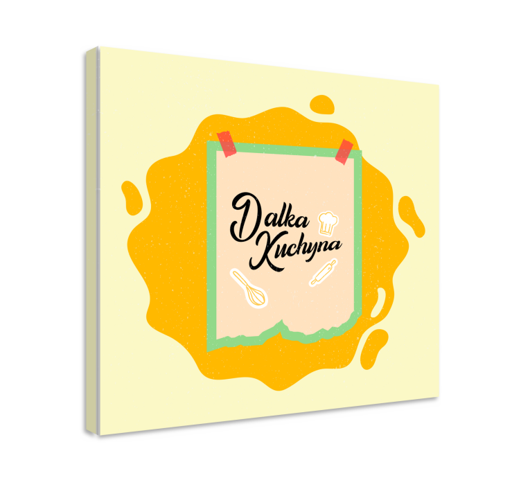 Kuchynský obraz na stenu s menom - Tenstickers