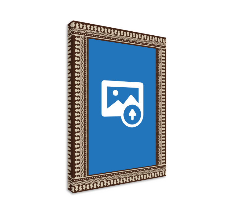 Obraz s rámom bohemia s vlastnou fotkou - Tenstickers