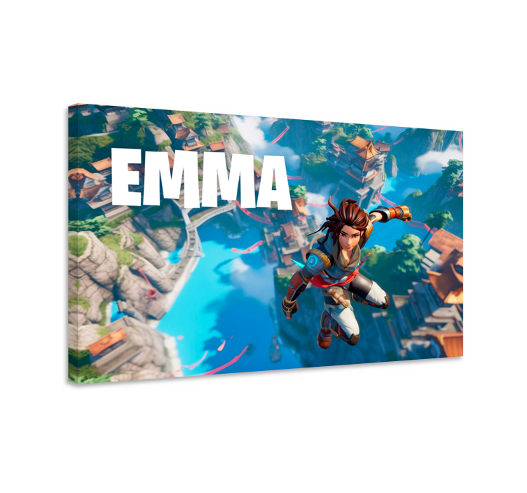 Obraz na mieru skoč do prázdna - Tenstickers