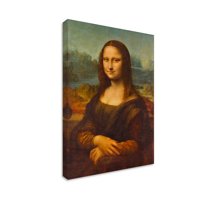 umelecký obraz da vinciho mona lisa - Tenstickers