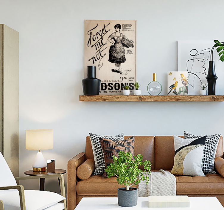 Obraz vintage reklamný plagát - Tenstickers