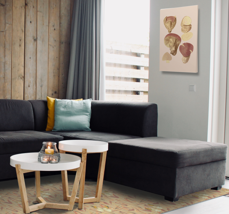 obraz na stenu rastliny zber húb - Tenstickers