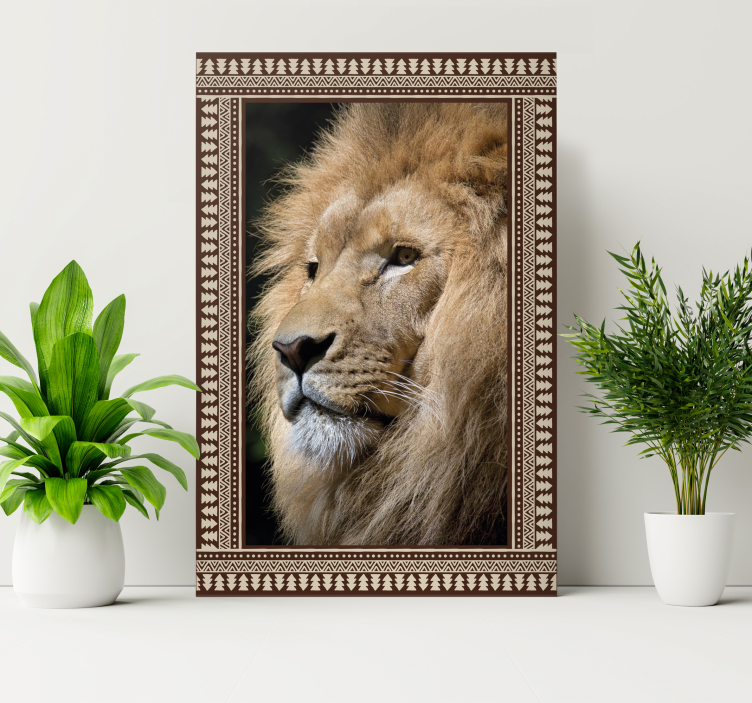 Obraz s rámom bohemia s vlastnou fotkou - Tenstickers