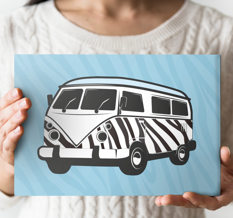 Iný obraz s rasltinami retro karavan - Tenstickers