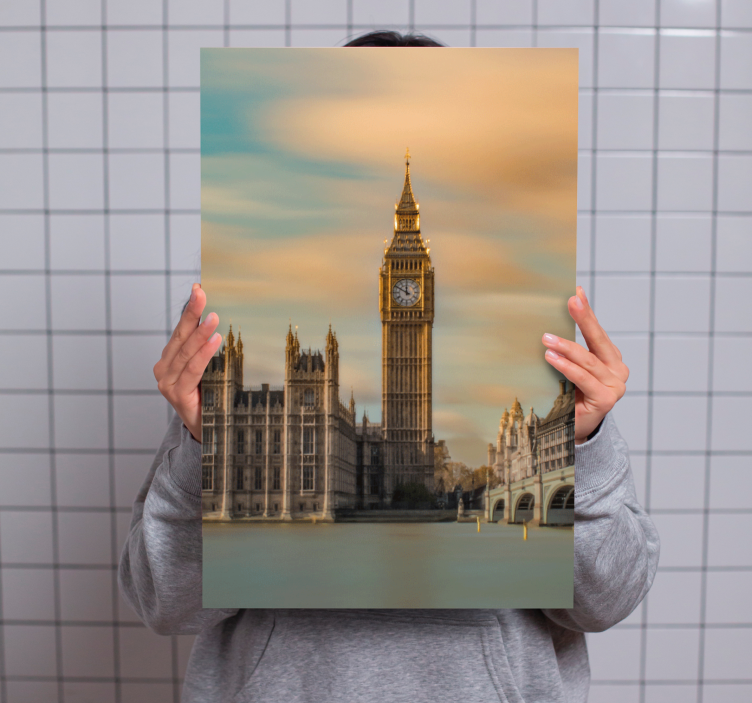Obrazy na obrazy na stenumoderného mesta londýn big ben - Tenstickers