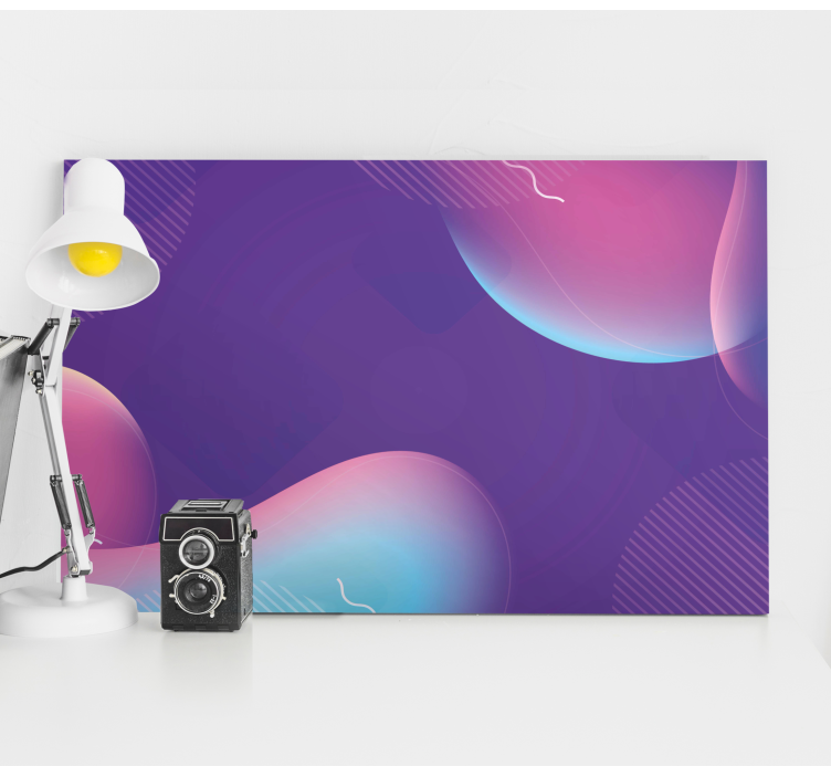 Moderný obraz abstraktné tekuté formy - Tenstickers