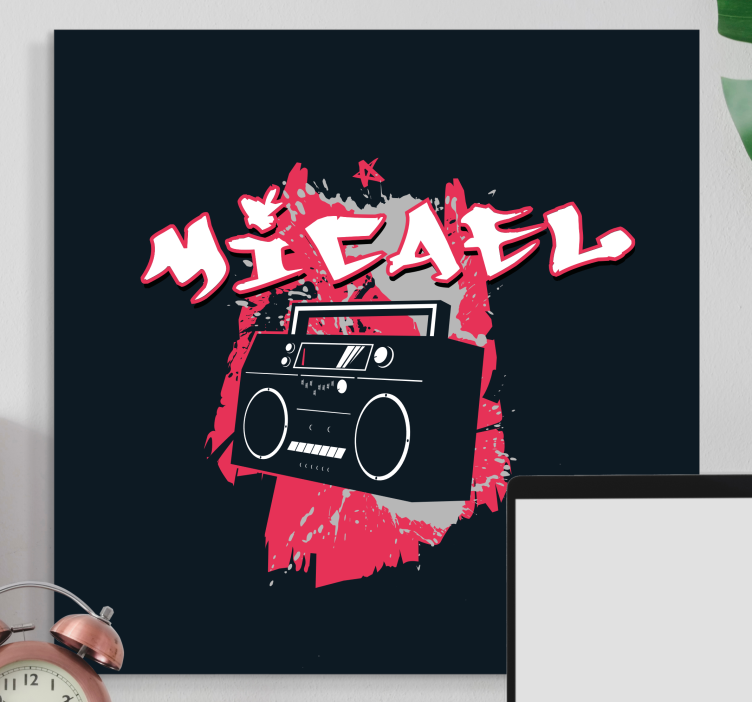 Moderný obraz mestského audio vibru - Tenstickers