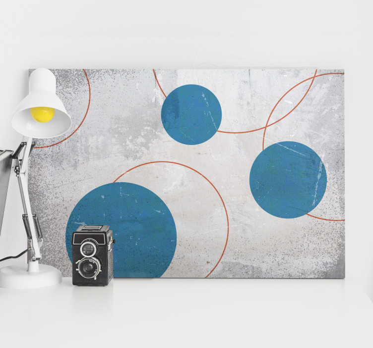 Obraz na stenu brutalism dizajn - Tenstickers