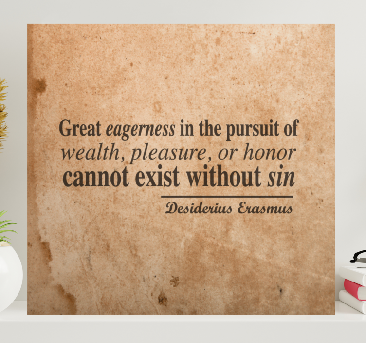 Obraz citáty túžba a bohatstvo - Tenstickers