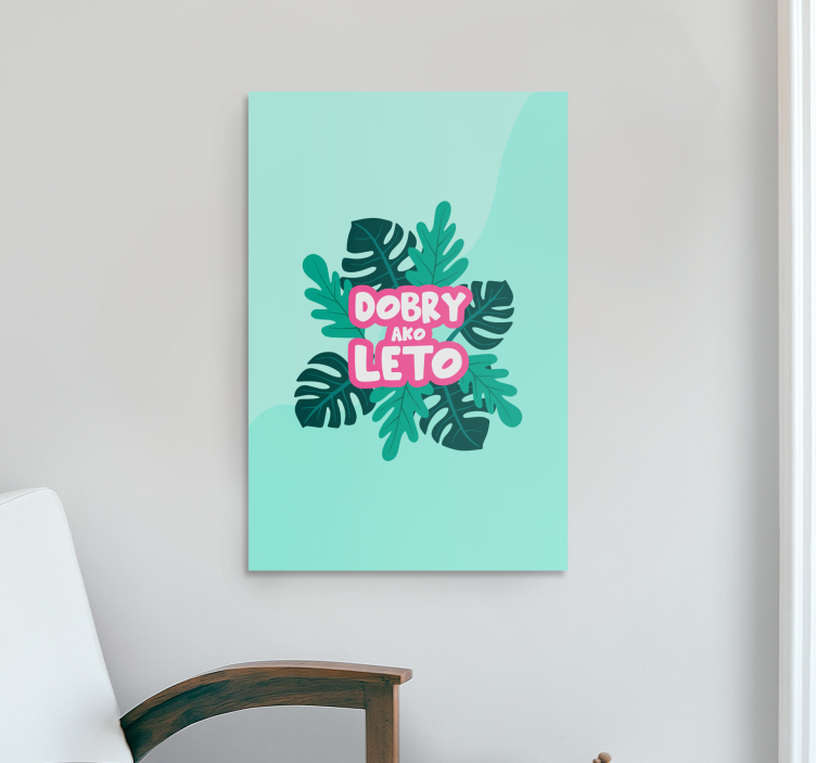 Obraz na stenu Dobrý ako leto - Tenstickers