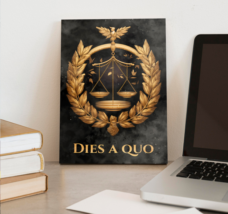 obraz do kancelárie rovnováha spravodlivosti - Tenstickers